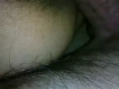 पिल्लू सेक्स टॉय चाटत आहे